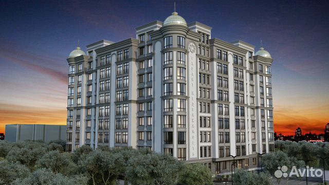 1-к квартира, 46.5 м², 3/8 эт.