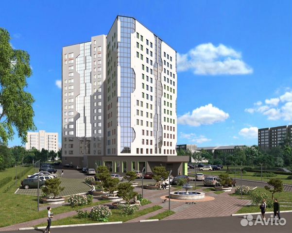 2-к квартира, 67.3 м², 13/14 эт.