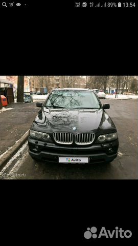 BMW X5 4.4 AT, 2005, 218 000 км