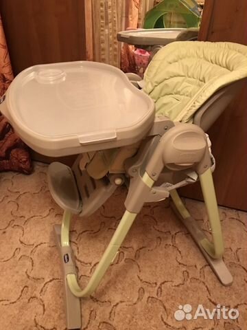 Стул для кормления Chicco Polly Magic 2 в 1 Стул для кормления Chicco Polly Magic 2 в 1