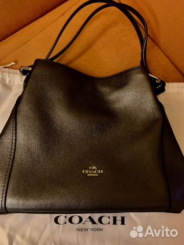 Новая кожаная сумка coach коллекция edie Новая кожаная сумка coach коллекция edie