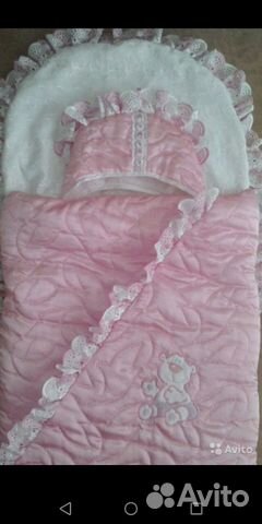 Конверт на выписку для девочки