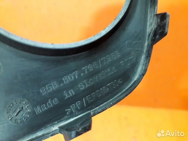 Накладка птф передняя левая Porsche Macan 95B Накладка птф передняя левая Porsche Macan 95B