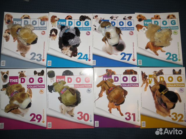 The Dog Collection. Собачка Big Head + журнал