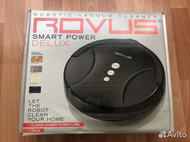 Робот пылесос Rovus smart power delux