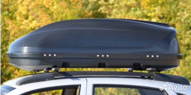 Аэродинамический автобокс на крышу автомобиля