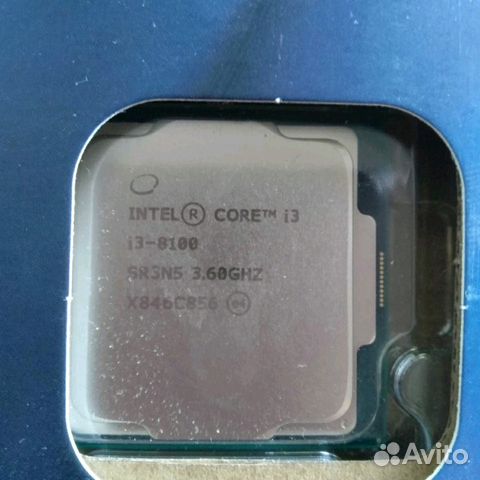 Процессор Intel core i3 8100 box