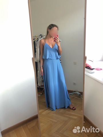 Платье лазурное Zara Платье лазурное Zara