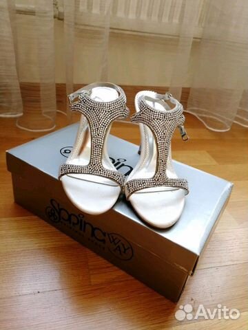 Вечерние туфли/босоножки, 37 размер