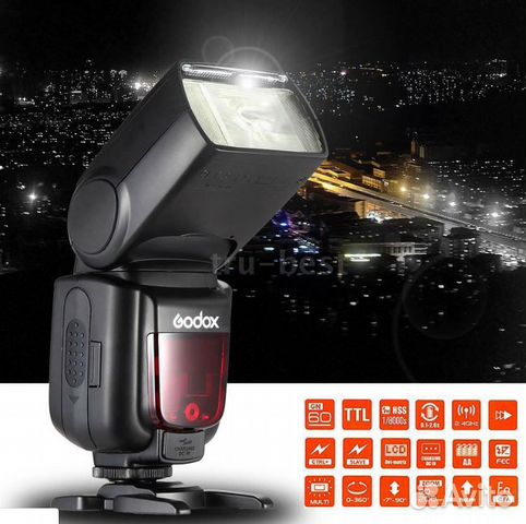Вспышка Godox Thinklite TT685 TTL новая Вспышка Godox Thinklite TT685 TTL новая