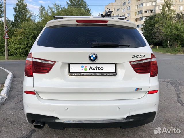 BMW X3 2.0 AT, 2014, 55 915 км