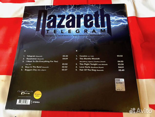 Nazareth - Telegram (2018) Holland. Запечатан Nazareth - Telegram (2018) Holland. Запечатан