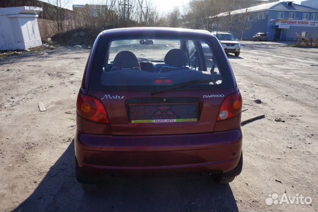 Daewoo Matiz 0.8 AT, 2006, 105 000 км