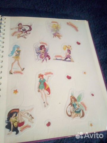 Альбом наклеек.Winx Альбом наклеек.Winx