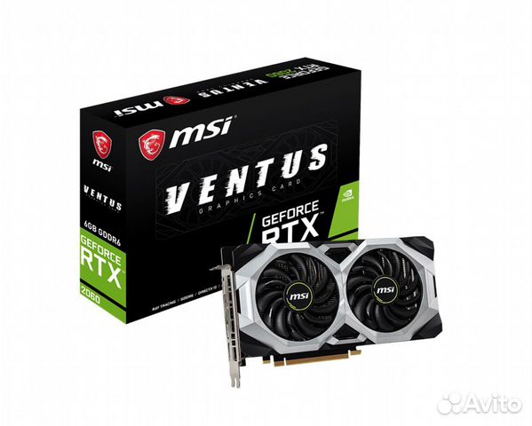 Видеокарта MSI GeForce RTX 2060 ventus OC