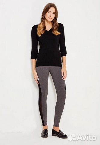 Итальянские штаны с сеточкой бандажные