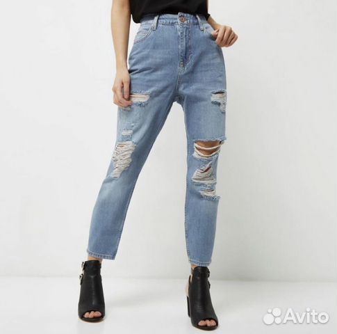 Новые джинсы женские бойфренды River Island 48 р-р Новые джинсы женские бойфренды River Island 48 р-р