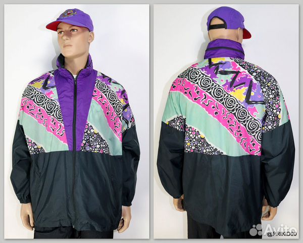 Винтажная ветровка-дождевик «Active», 1988 Винтажная ветровка-дождевик «Active», 1988