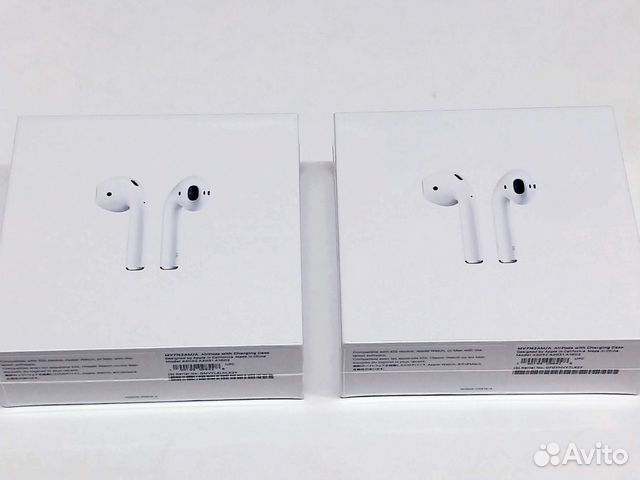 Apple Airpods 2, оригинал, новые Apple Airpods 2, оригинал, новые