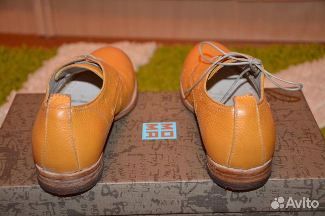 Новые туфли (дерби) Италия Hand Made Moma