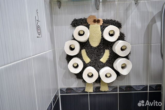 Место для хранения туалетной бумаги Место для хранения туалетной бумаги