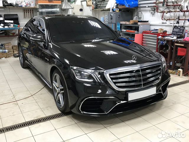 Обвес рестайлинг S63 AMG W222 Mercedes S222