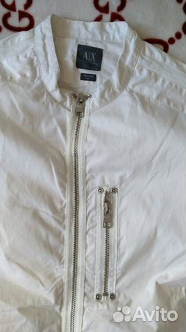 Куртка белая armani exchange Куртка белая armani exchange