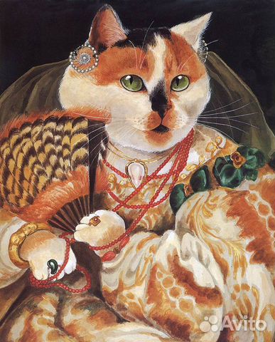 Коты от Susan Herbert. Открытки