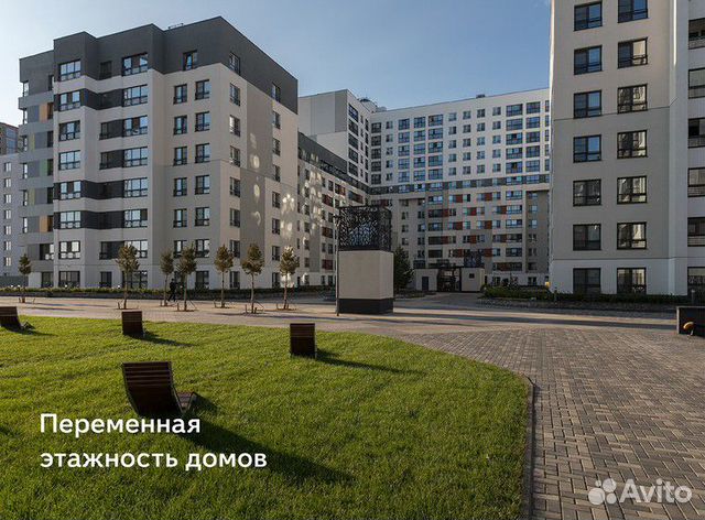 1-к квартира, 46.4 м², 2/10 эт.