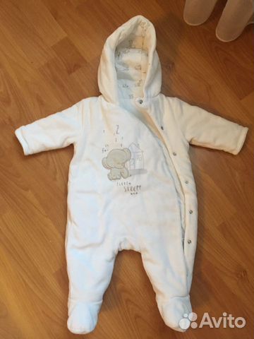 Утеплённый комбинезон MotherCare 3 мес