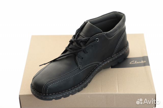 NEW Осенние полуботинки муж Clarks Vanek Mid, 46 NEW Осенние полуботинки муж Clarks Vanek Mid, 46