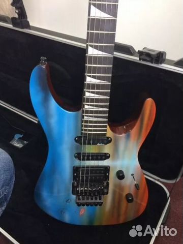Гитара Jackson Dinky Mahogany, накладка Ebony