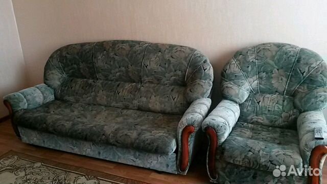 Диван и 2 кресла