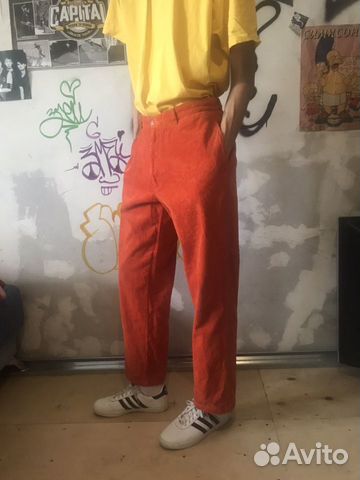 Брюки джинсы вельветовые Polo Ralph Lauren orange Брюки джинсы вельветовые Polo Ralph Lauren orange