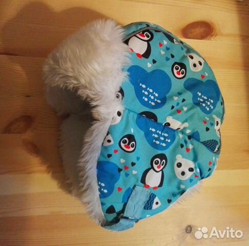 Шапка зимняя детская, р.48