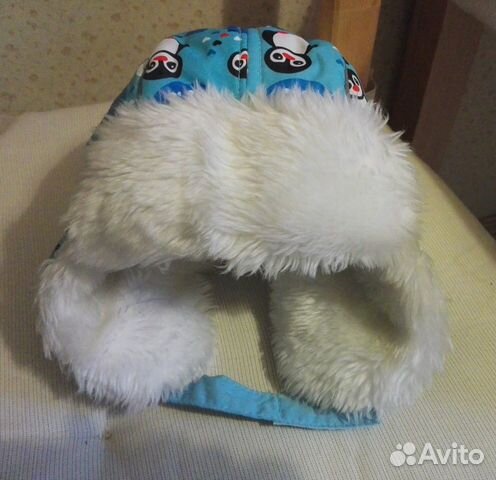 Шапка зимняя детская, р.48