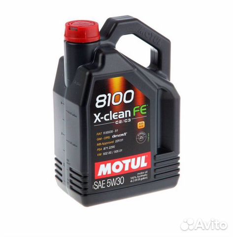 Масло моторное Motul 8100 X-Clean FE 5w-30 Масло моторное Motul 8100 X-Clean FE 5w-30