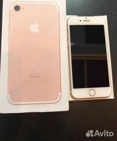 iPhone 7(розовое золото) 32 gb