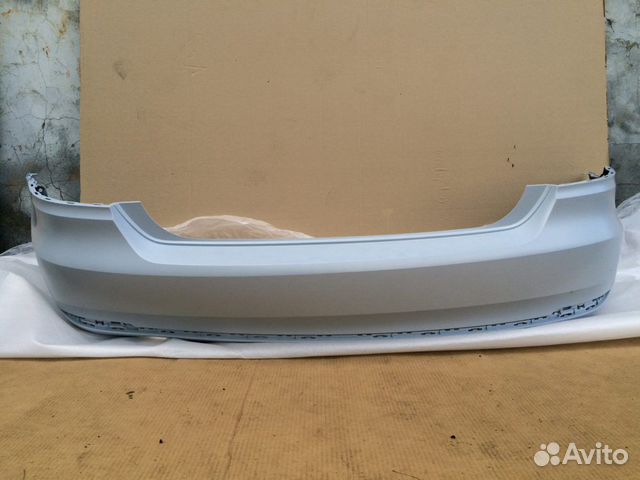 Бампер задний VW Polo Sedan рестайлинг Бампер задний VW Polo Sedan рестайлинг