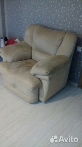 Кресло велюр