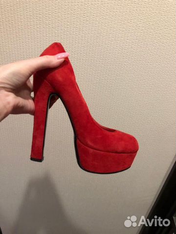 Shoes natural suede