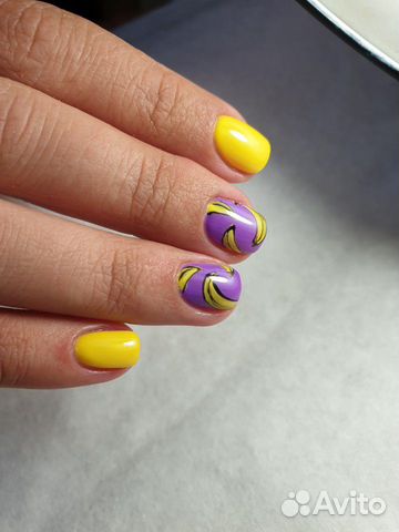 Маникюр с покрытием гель лак