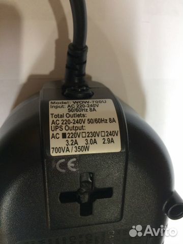 Ибп Powercom WOW-700U без акб Ибп Powercom WOW-700U без акб