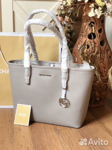 Сумка Michael Kors серая 35H7stvt2L