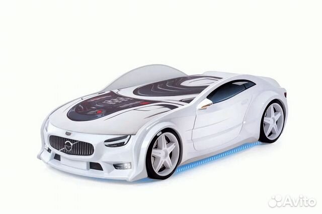 Кровать машина объемная