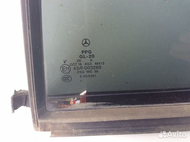 Стекло двери задней левой форточка Mercedes W251 R Стекло двери задней левой форточка Mercedes W251 R