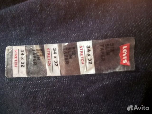 Новые джинсы Levis оригинальные