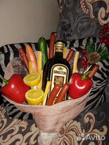 Фруктовые, овощные, мужские букеты на заказ Фруктовые, овощные, мужские букеты на заказ