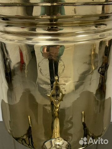 Самовар угольный на дровах 7 л Баташов