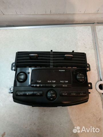 Toyota Sienna Блок управления климатом Toyota Sienna Блок управления климатом